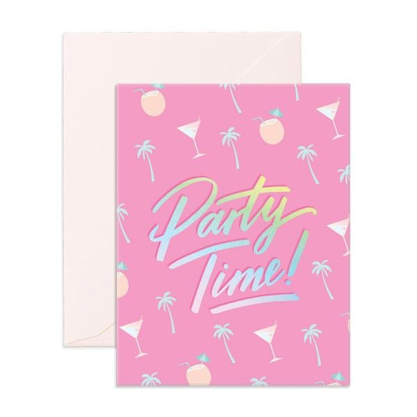 Fox & Fallow Party Time Greeting Card