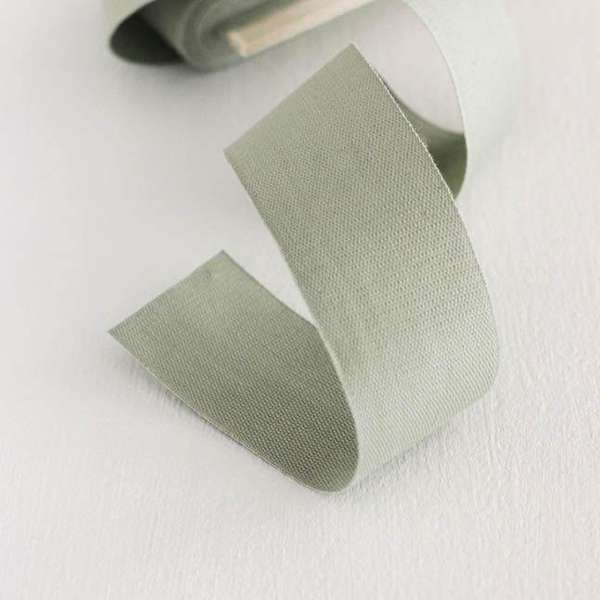 Studio Carta Cotton Ribbon Tight Weave - Sage
