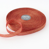 Studio Carta Metallic Loose Weave Ribbon - Red & Gold