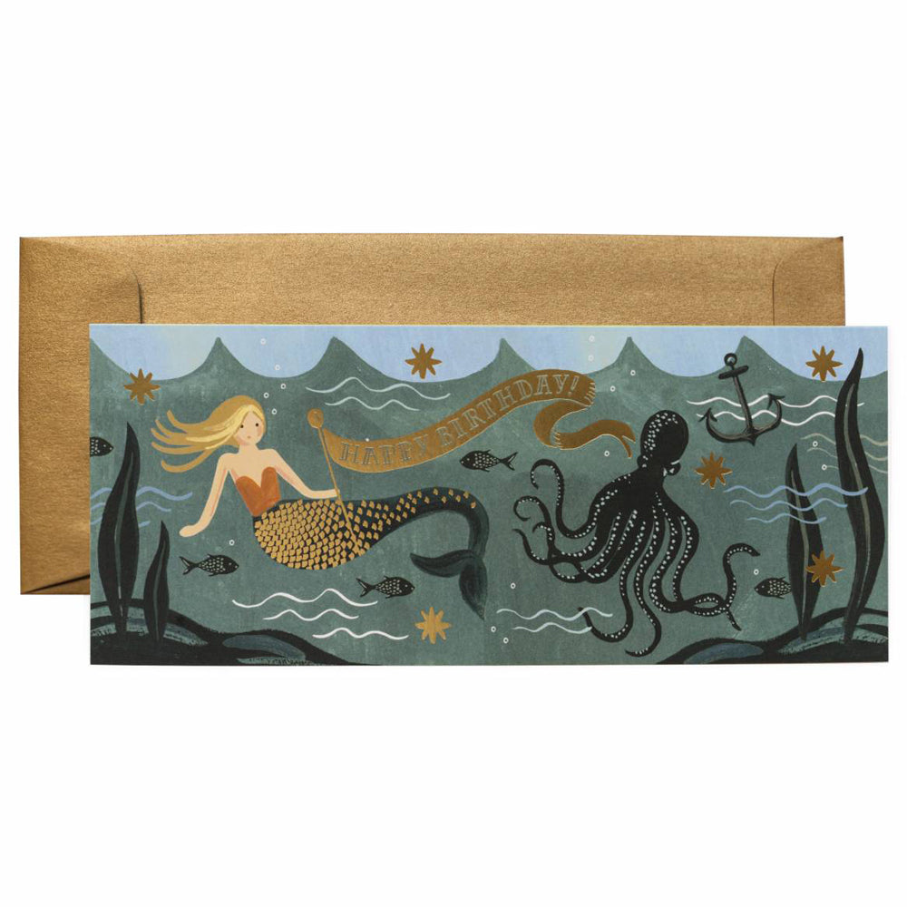 Rifle Paper Co. Under The Sea Birthday No.10 Card