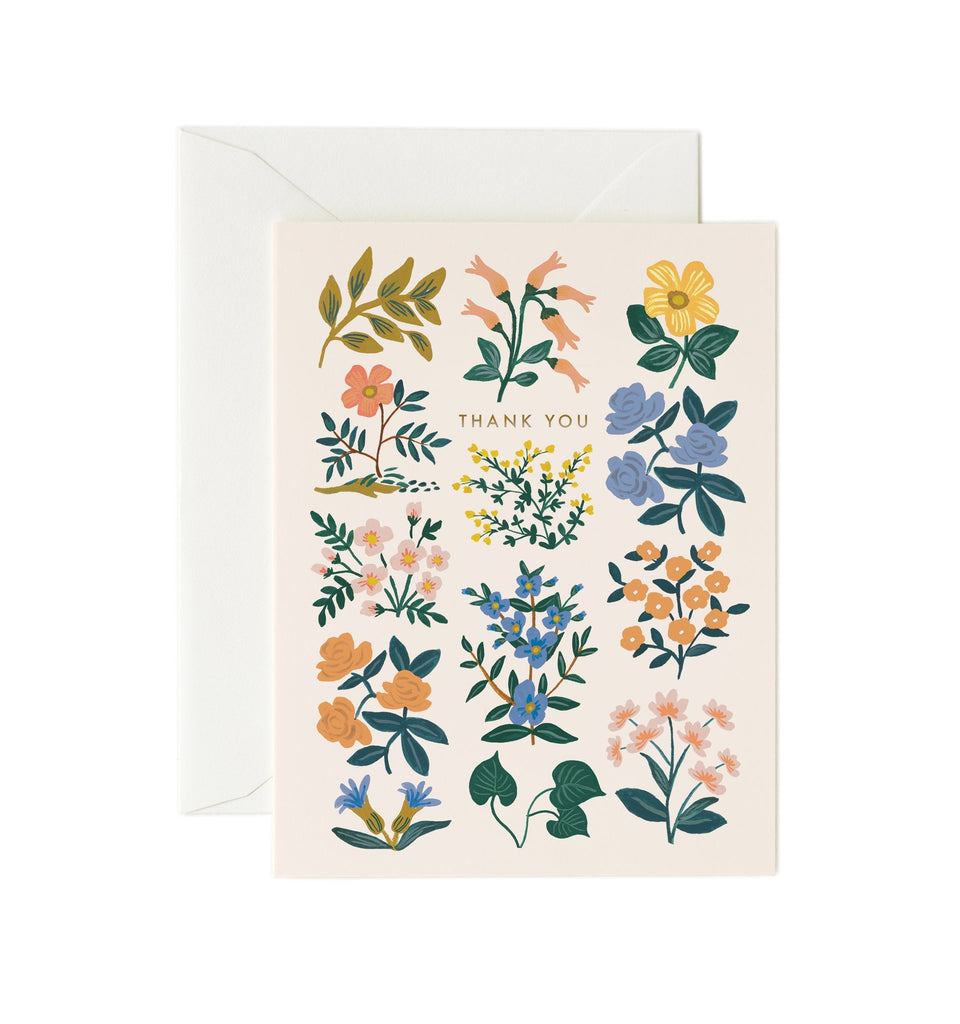 Rifle Paper Co. Wildwood Thank You Card
