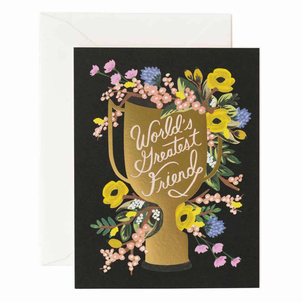 Rifle Paper Co. World's Greatest Friend Card