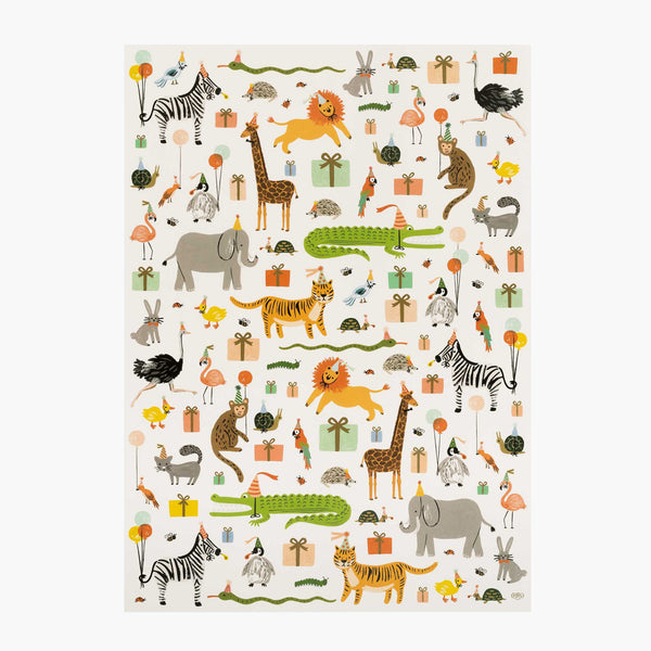 Rifle Paper Co. Party Animals Gift Wrap
