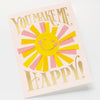 Rifle Paper Co. You Make Me Happy Card